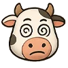 😵‍💫 Эмодзи «Коровка» для Telegram