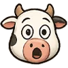 😮 Эмодзи «Коровка» для Telegram