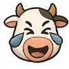 😂 Эмодзи «Коровка» для Telegram