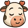 🥰 Эмодзи «Коровка» для Telegram