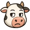 😕 Эмодзи «Коровка» для Telegram