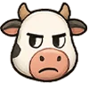 😒 Эмодзи «Коровка» для Telegram