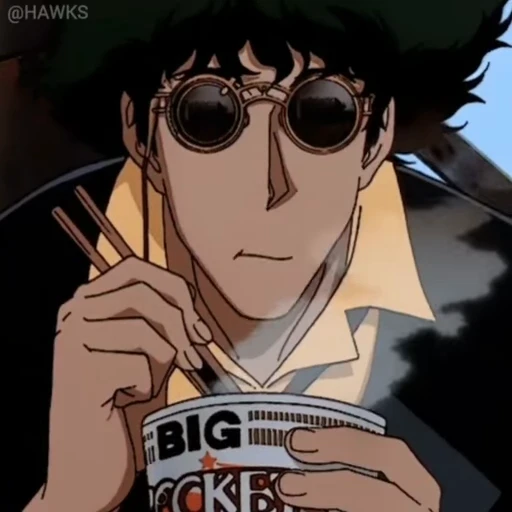 Стикерпак Cowboy Bebop для Telegram — скачать