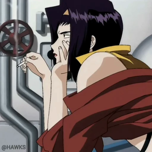 🚬 Стикер «Cowboy Bebop» для Telegram