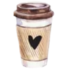 🥤 Эмодзи «💌 Набор эмоджи с уютным рандомчиком» для Telegram