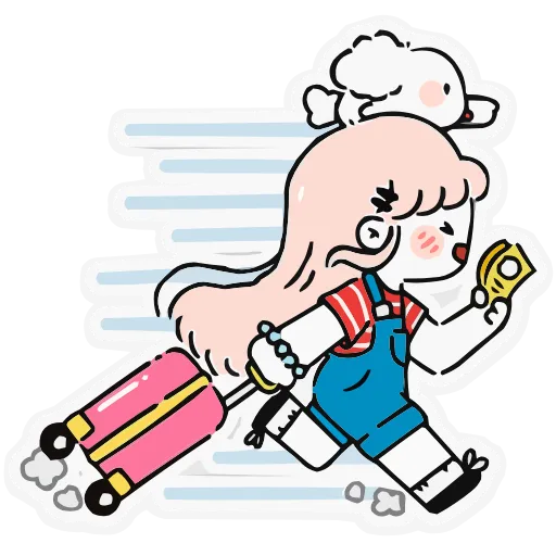 🏃‍♀️ Эмодзи «Набор эмоджи «Комфортики» из ВК в качестве» для Telegram