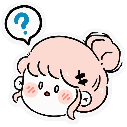 ❔ Эмодзи «Набор эмоджи «Комфортики» из ВК в качестве» для Telegram