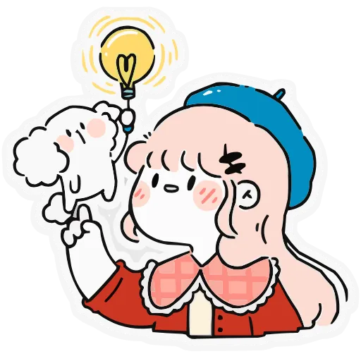 💡 Эмодзи «Набор эмоджи «Комфортики» из ВК в качестве» для Telegram