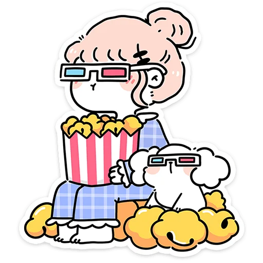 🌟 Стикер «Комфортики» для Telegram