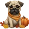 🐶 Эмодзи «cozy autumn» для Telegram