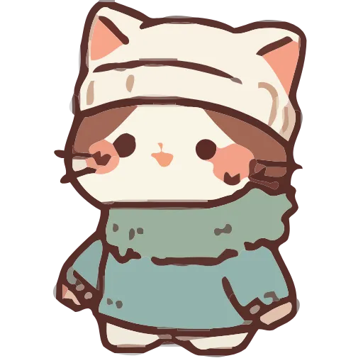 🐈 Эмодзи «Cozy Cats #cute» для Telegram
