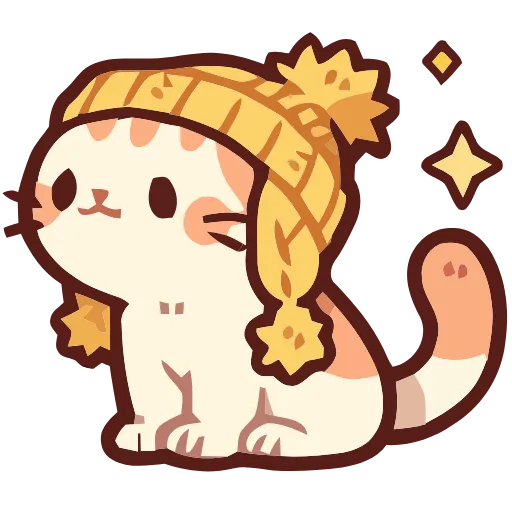 🐈 Эмодзи «Cozy Cats #cute» для Telegram