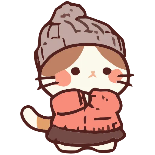 🐈 Эмодзи «Cozy Cats #cute» для Telegram