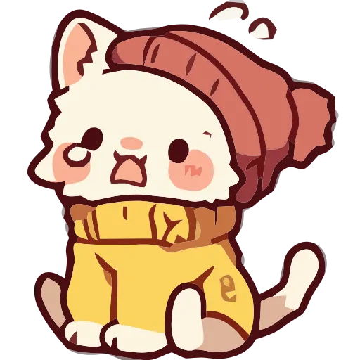 🐈 Эмодзи «Cozy Cats #cute» для Telegram
