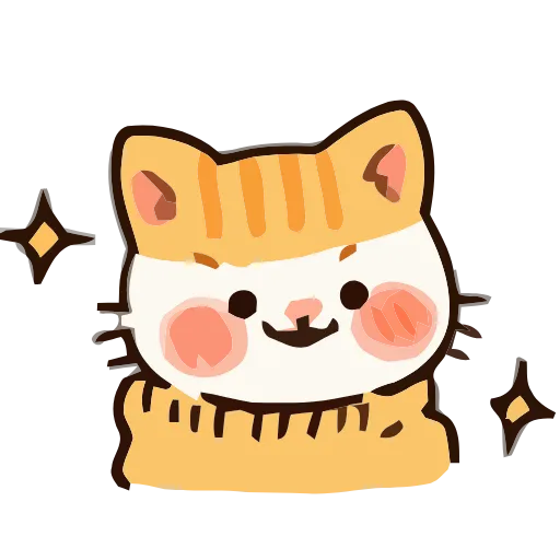 🐈 Эмодзи «Cozy Cats #cute» для Telegram