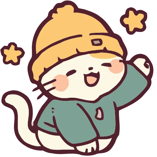 🐈 Эмодзи «Cozy Cats #cute» для Telegram