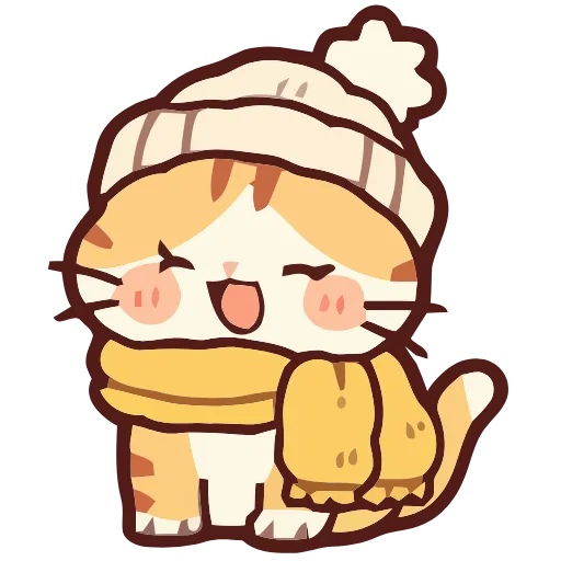 🐈 Эмодзи «Cozy Cats #cute» для Telegram