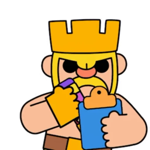 🤓 Стикер «Clash Royale styles» для Telegram