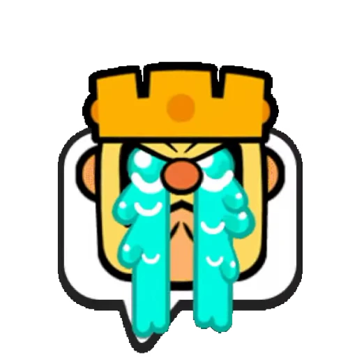 😭 Стикер «Clash Royale styles» для Telegram