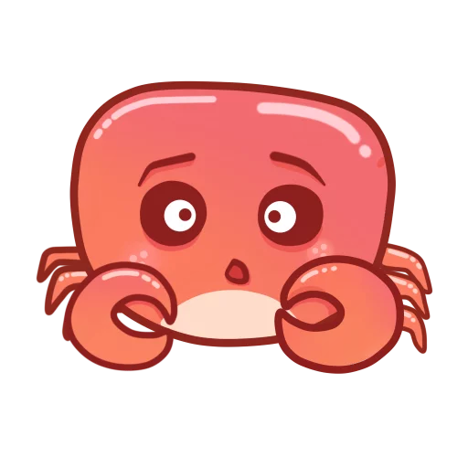 Стикерпак Crabs для Telegram — скачать