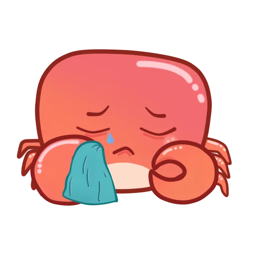 😥 Стикер «Crabs» для Telegram