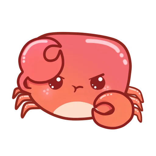 😠 Стикер «Crabs» для Telegram