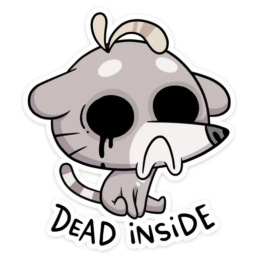 ⚰️ Стикер «Крекер» для Telegram