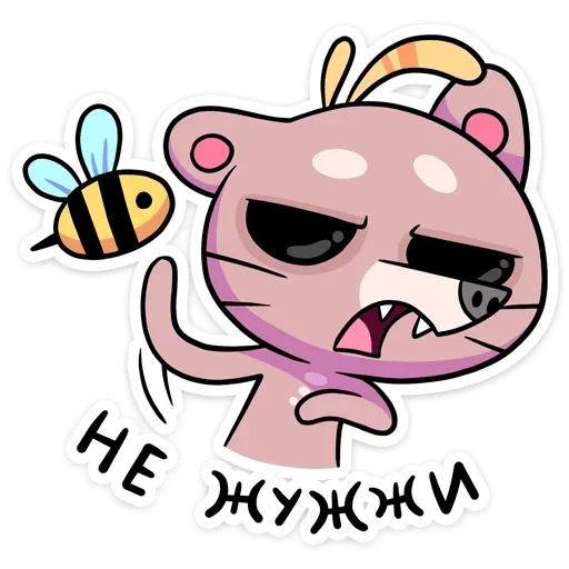 🐝 Стикер «Крекер» для Telegram