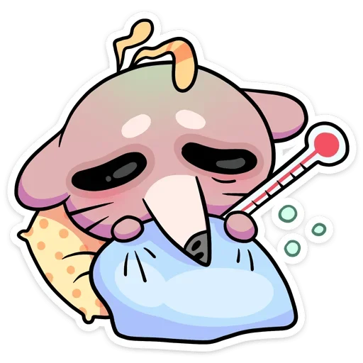 🤒 Стикер «Крекер» для Telegram