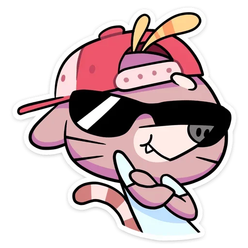 😎 Стикер «Крекер» для Telegram