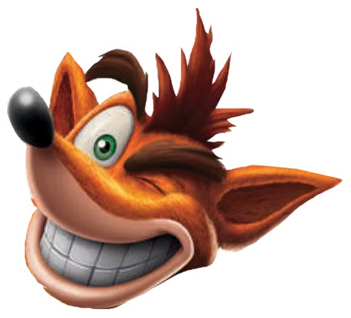 Стикерпак Crash Bandicoot N. Sane Trilogy для Telegram — скачать