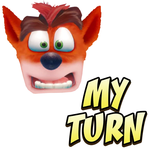 😬 Стикер «Crash Bandicoot N. Sane Trilogy» для Telegram