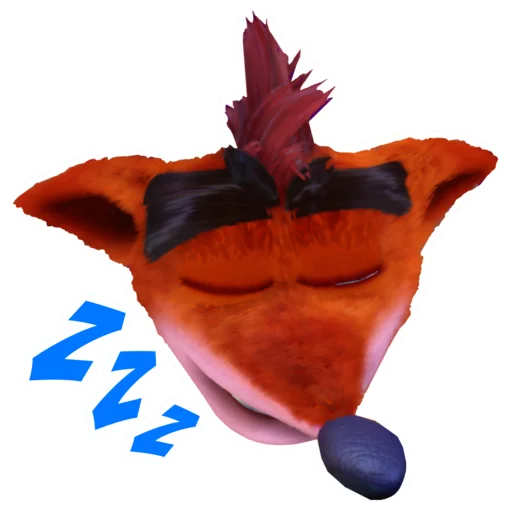 😴 Стикер «Crash Bandicoot N. Sane Trilogy» для Telegram