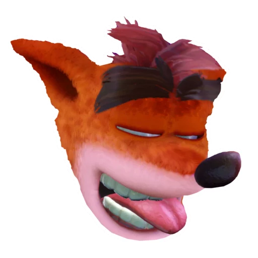 😛 Стикер «Crash Bandicoot N. Sane Trilogy» для Telegram