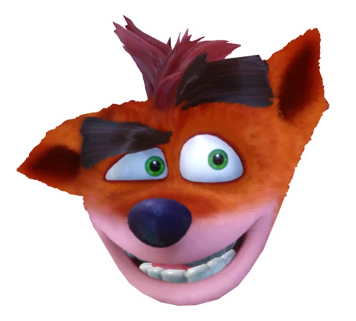 🙄 Стикер «Crash Bandicoot N. Sane Trilogy» для Telegram
