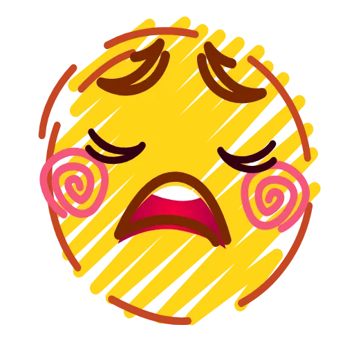 😩 Эмодзи «crayons #emoji» для Telegram