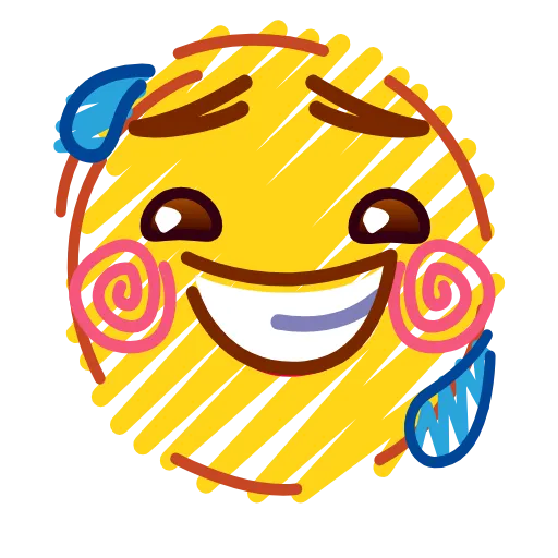 😅 Эмодзи «crayons #emoji» для Telegram