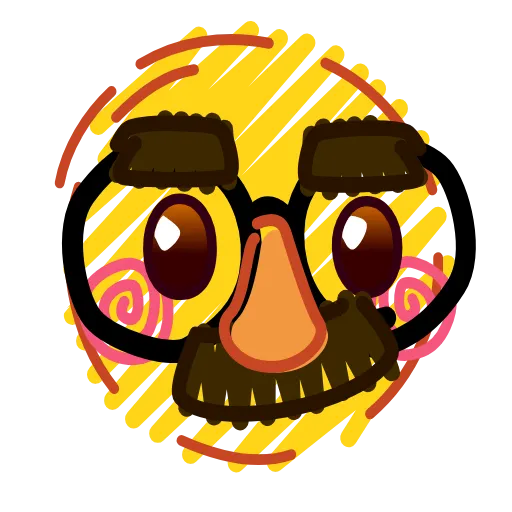 🥸 Эмодзи «crayons #emoji» для Telegram