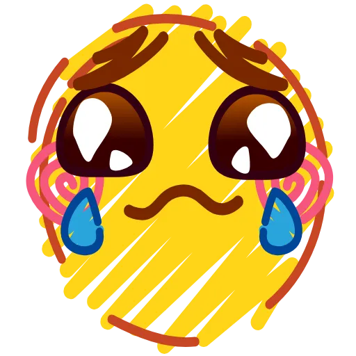 🥹 Эмодзи «crayons #emoji» для Telegram