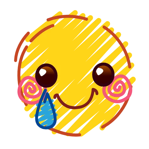 🥲 Эмодзи «crayons #emoji» для Telegram