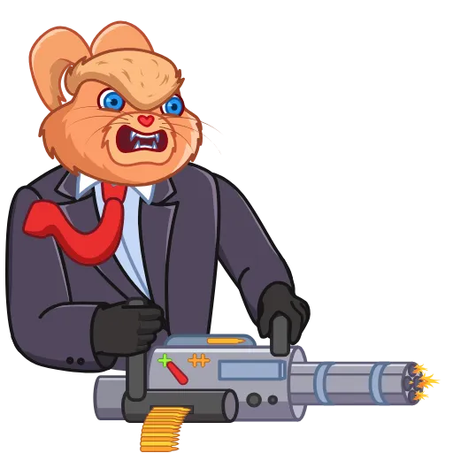 🔫 Стикер «Crazy Bunny» для Telegram