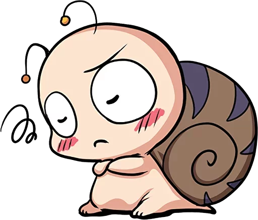 🐌 Стикер «Crazy Snail» для Telegram