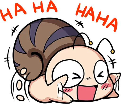 🐌 Стикер «Crazy Snail» для Telegram