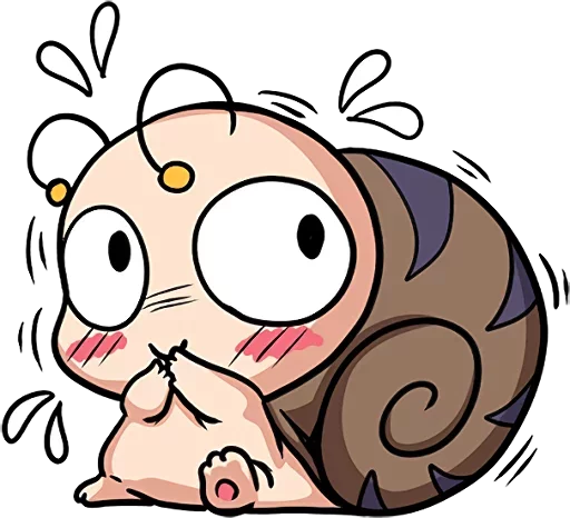 🐌 Стикер «Crazy Snail» для Telegram