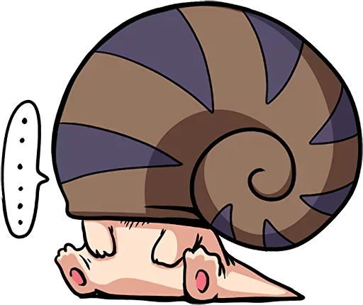 🐌 Стикер «Crazy Snail» для Telegram