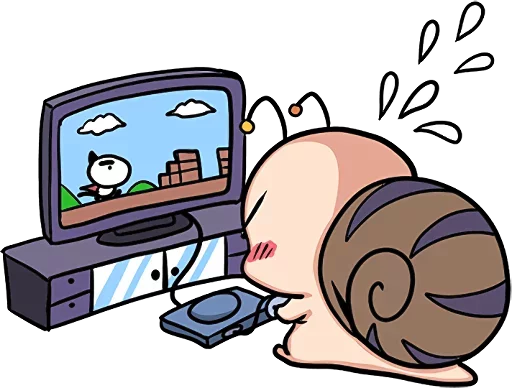 🐌 Стикер «Crazy Snail» для Telegram