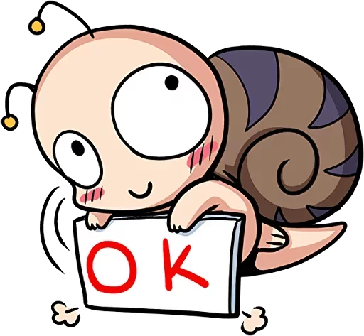 🐌 Стикер «Crazy Snail» для Telegram