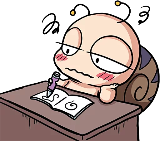 🐌 Стикер «Crazy Snail» для Telegram