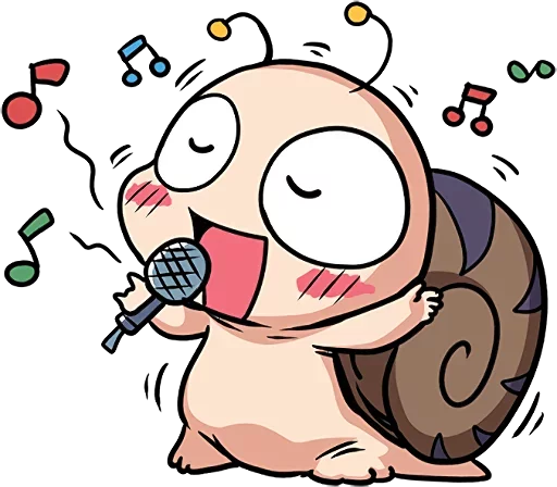 🐌 Стикер «Crazy Snail» для Telegram