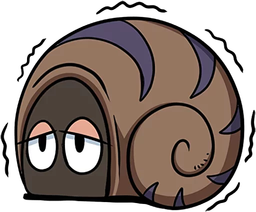 🐌 Стикер «Crazy Snail» для Telegram